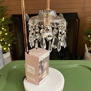 Nicole Miller Chandelier Candle Warmer Lamp.